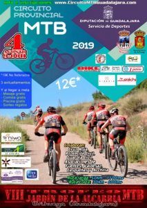 El domingo 4 se celebra en Brihuega el VIII Trofeo MTB Jardín de la Alcarria, cuarta prueba del Circuito Diputación de Guadalajara