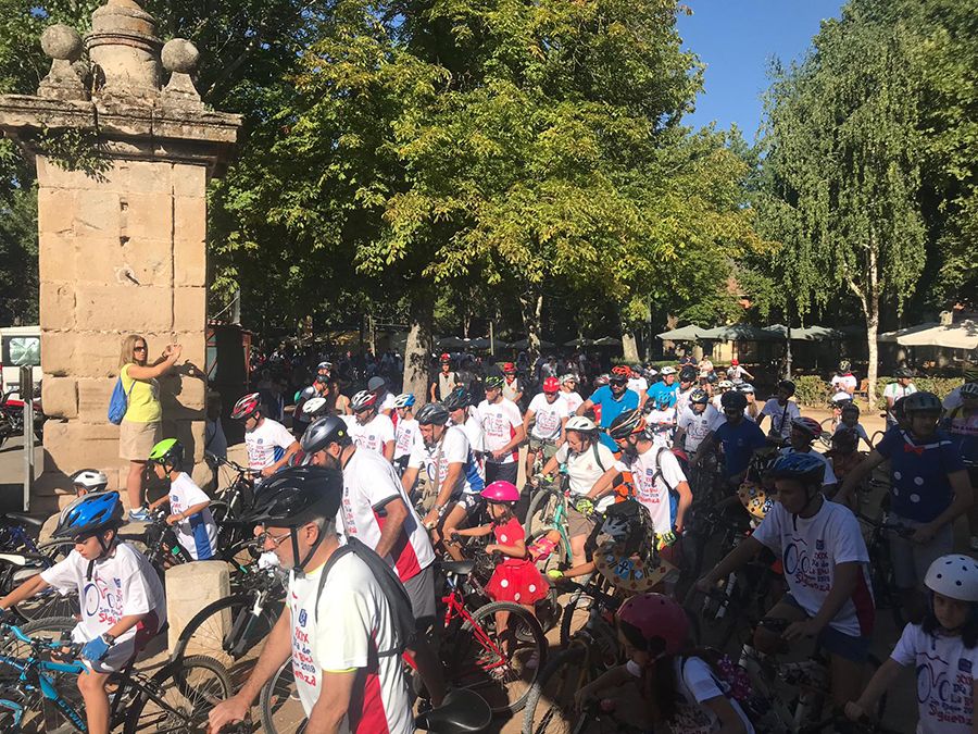 Participación récord en el Día de la Bicicleta de Sigüenza, con cuatrocientos ciclistas 3 Participación récord en el Día de la Bicicleta de Sigüenza, con cuatrocientos ciclistas
