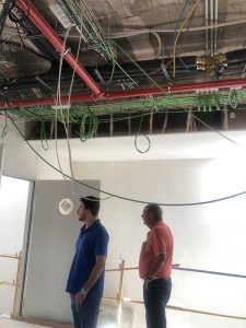 Pérez Osma comprueba el lamentable estado de la Residencia de Mayores de Beteta y exige a la Diputación y a la Junta de Comunidades que terminen su construcción