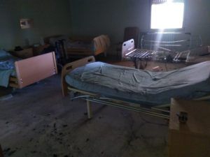 Tres afectados por inhalación de humo en el incendio del hospital psiquiátrico de Yebes