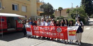 Un grupo de estudiantes de Medicina de China conoce el Servicio de Emergencias 1-1-2 de Castilla-La Mancha