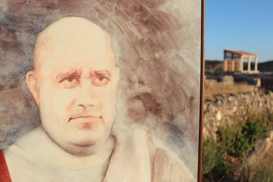 Valeria pone cara a sus antepasados romanos