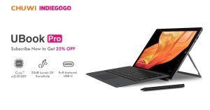 Chuwi lanza la UBook Pro, ¿la tablet 2 en 1 más versátil de 2019