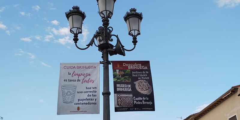 El Ayuntamiento de Brihuega inicia una campaña de concienciación para mantener limpio el Jardín de la Alcarria