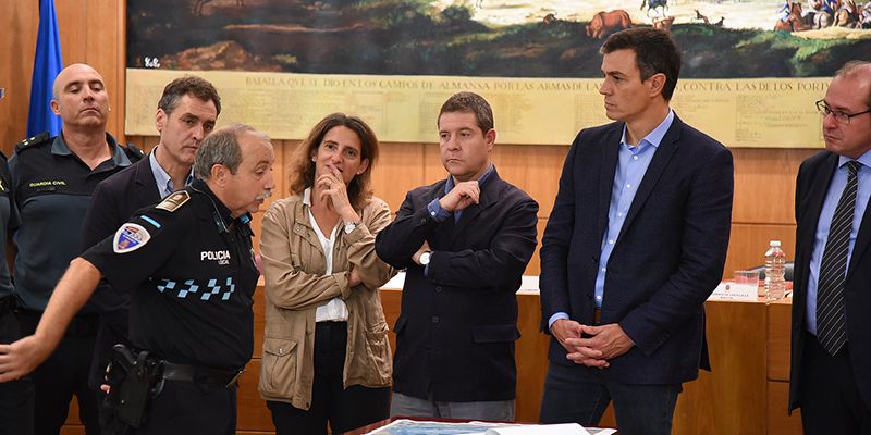 El Gobierno de Castilla-La Mancha traslada un mensaje de tranquilidad a los afectados por la gota fría porque el Ejecutivo “va a estar de su lado”