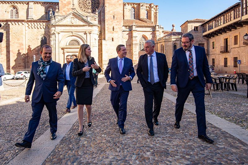 El Gobierno regional acuerda la colaboración con el Ayuntamiento de Sigüenza para celebrar el IX Centenario de la Reconquista de la ciudad