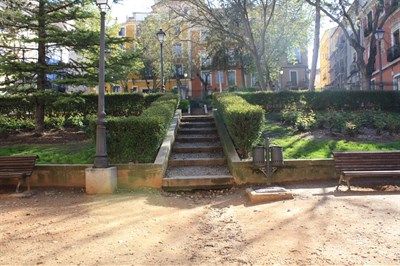 El jardinillo de El Salvador se abre al público tras las obras realizadas 3 El jardinillo de El Salvador se abre al público tras las obras realizadas