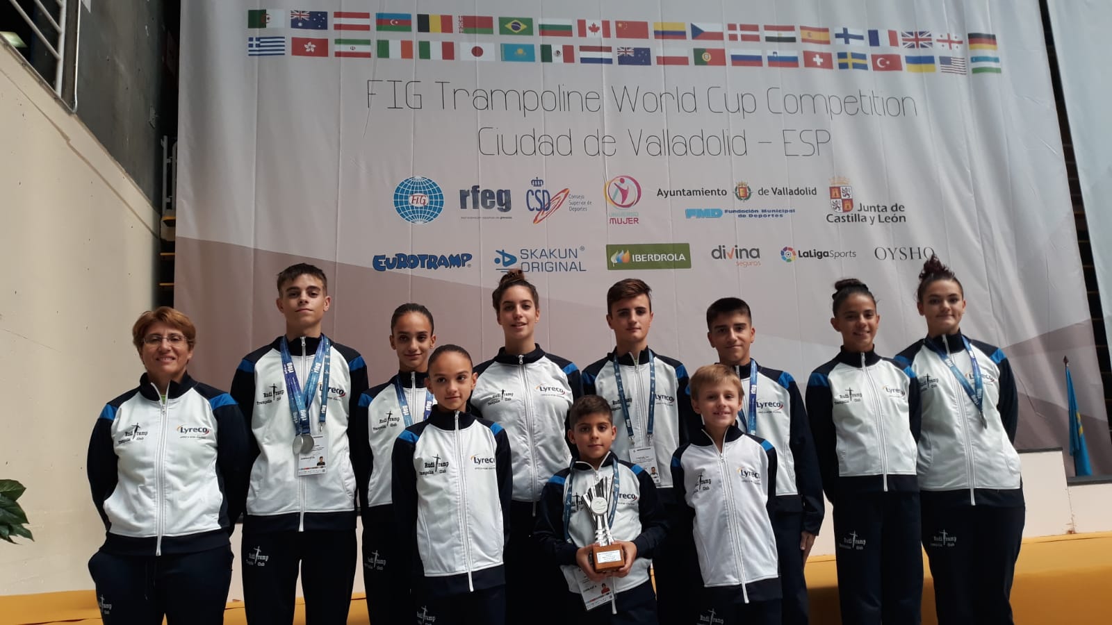 El Ruditramp Cabanillas vuelve con 8 medallas del Campeonato de España de Trampolín