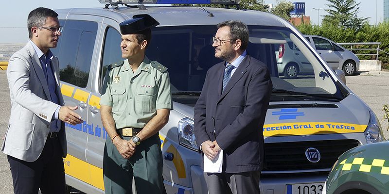 El subdelegado del Gobierno en Guadalajara recuerda que el uso cinturón de seguridad “es un seguro de vida”