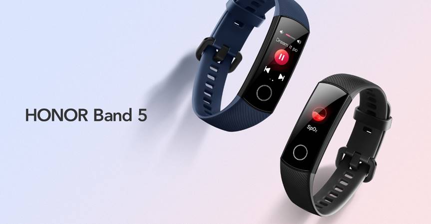 HONOR Band 5 se actualiza con el control remoto de música