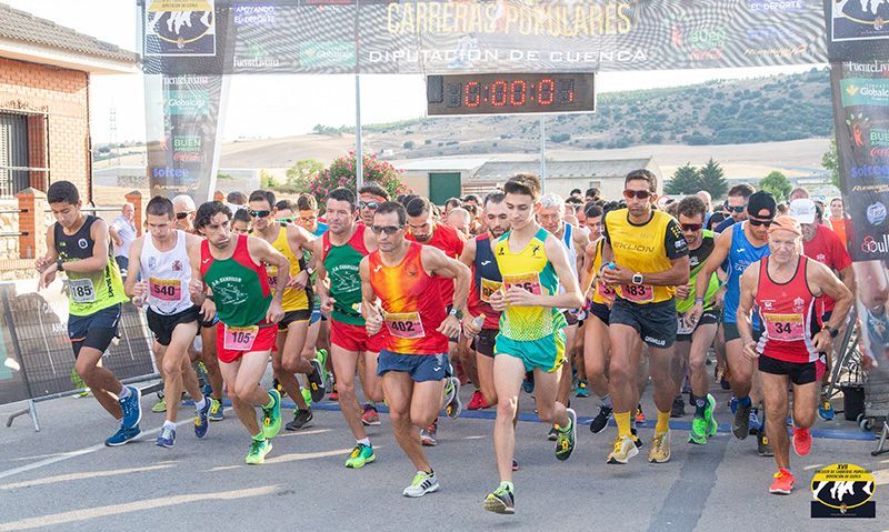 Javier Cerrillo y María Ángeles Magán vencen en la XVI Carrera Popular Santa Eulalia