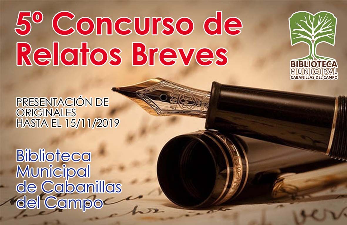 La Biblioteca de Cabanillas convoca la quinta edición de su Concurso de Relatos Breves