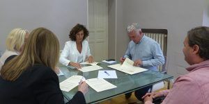 La Diputación de Guadalajara y la UNED formalizan el convenio para financiar las actividades de extensión universitaria de 2019