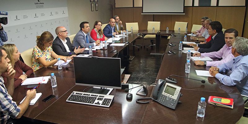 La Junta va a facilitar un documento a los ayuntamientos para que puedan incluirse dentro de la zona gravemente afectada por el temporal