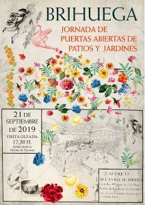 Los patios y jardines de Brihuega abren sus puertas por cuarto año consecutivo este sábado 21 de septiembre
