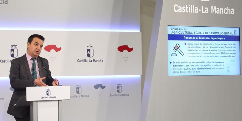 Martínez Arroyo solicita que se cumpla la normativa y la cabecera del Tajo se encuentre siempre por encima de los 630 hectómetros cúbicos de media anual