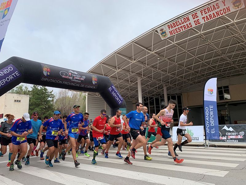 Santiago de la Torre y María Jesús Algarra vencen en Tarancón en el V Circuito de Duatlón y Carreras de Montaña de la Diputación de Cuenca