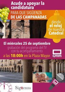 Sigüenza quiere dar la campanada en la Television de Castilla La Mancha