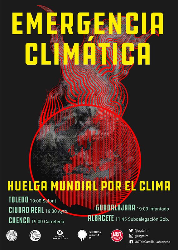 UGT CLM valora la Declaración de Emergencia Climática en la región pero exige objetivos más ambiciosos 3 UGT CLM valora la Declaración de Emergencia Climática en la región pero exige objetivos más ambiciosos