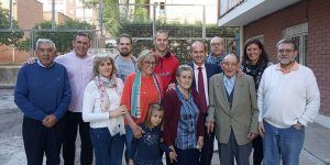 Alberto Rojo felicita a Víctor Torrecilla en su cien cumpleaños