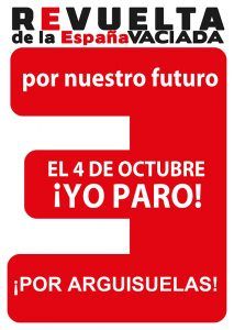 Arguisuelas se suma al parón por la España Vaciada