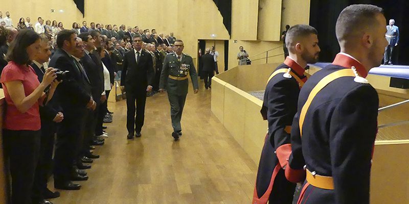 Canales destaca el papel de la Guardia Civil como garante de la seguridad y vertebrador del territorio