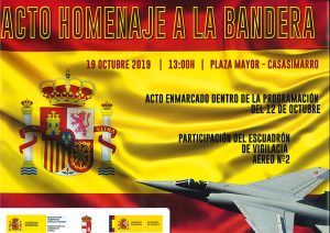 Casasimarro llevará a cabo un homenaje a la bandera el próximo 19 de octubre