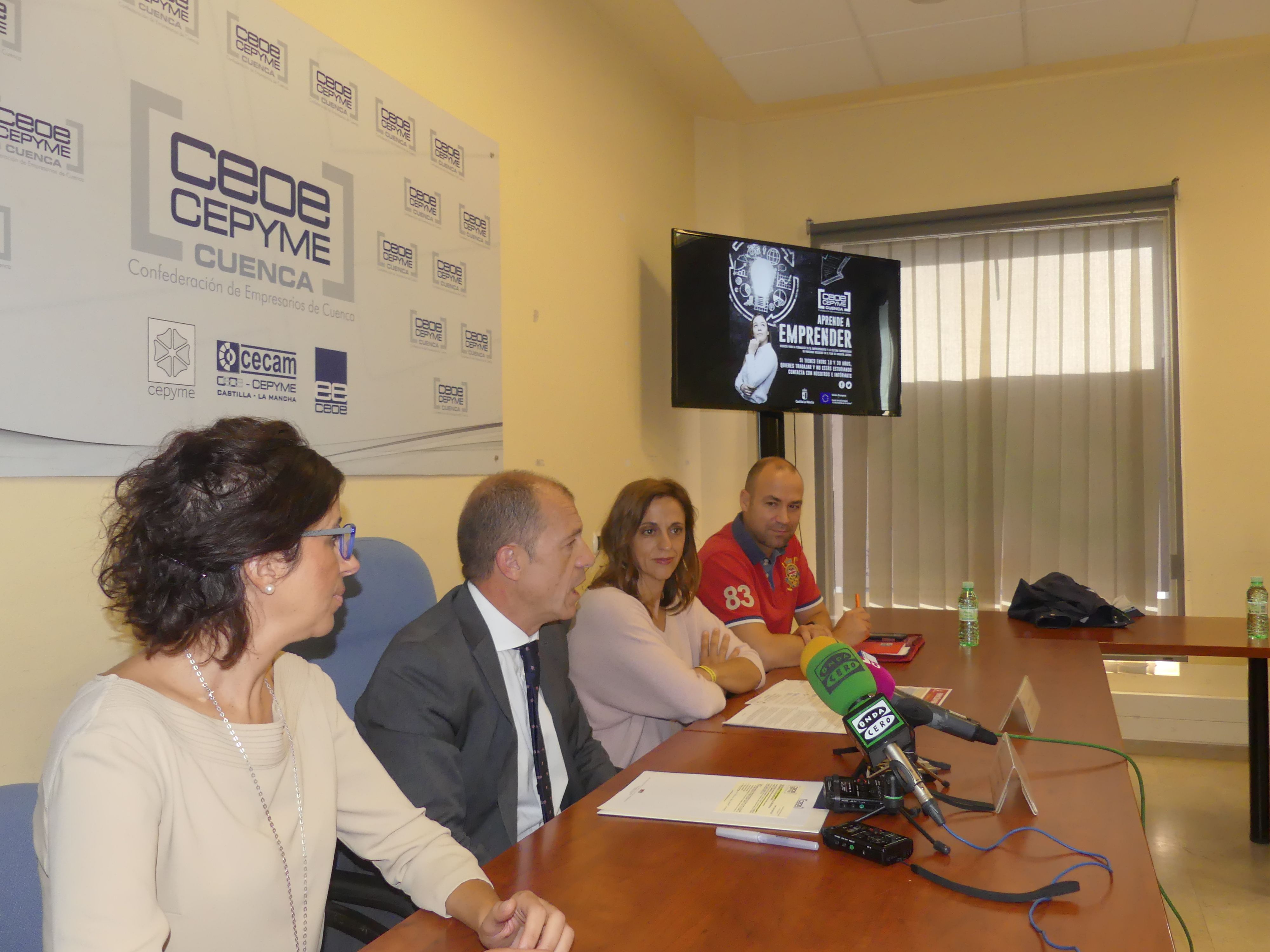 CEOE-Cepyme Cuenca reitera su apuesta por el fomento del emprendimiento entre jóvenes con Aprende a Emprender 4 CEOE-Cepyme Cuenca reitera su apuesta por el fomento del emprendimiento entre jóvenes con Aprende a Emprender