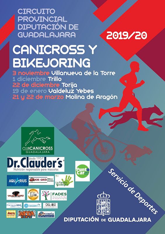 Comienza el XI Circuito de Canicross Diputación de Guadalajara 3 Comienza el XI Circuito de Canicross Diputación de Guadalajara