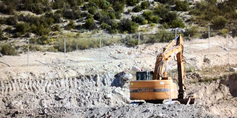 Ecologistas en Acción denuncia ante la Fiscalía el desarrollo de unas obras ilegales para una planta de hormigón en Hontoba