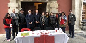 El Ayuntamiento de Cuenca se suma al Día de la Banderita de Cruz Roja