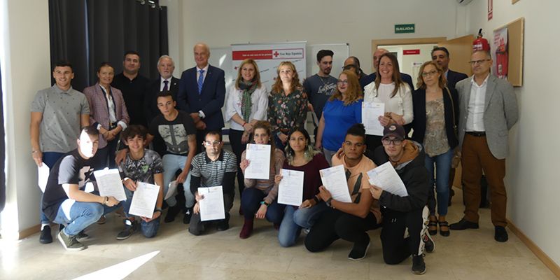 El Centro de Formación de Cruz Roja Cuenca clausura dos certificados de profesionalidad en “su primer año de vida”