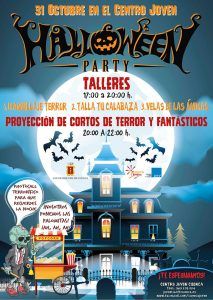 El Centro Joven de Cuenca celebrará su fiesta de Halloween con talleres y proyección de cortos de terror y fantásticos