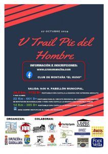 El domingo 27 en Molina de Aragón , V Trail Pie del Hombre, penúltima prueba del Circuito de Carreras de Montaña de Diputación de Guadalajara