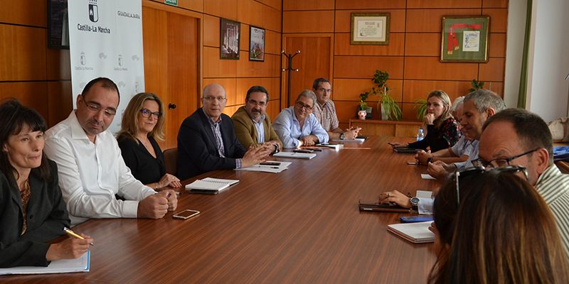 El Gobierno regional inicia en Guadalajara la ronda de contactos con los Grupos de Desarrollo Rural para coordinar la lucha contra la despoblación