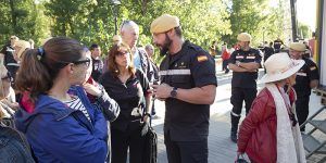 El Grupo de Intervención en Emergencias Tecnológicas y Medioambientales de la UME ‘abrió sus puertas’ a los vecinos de Trillo