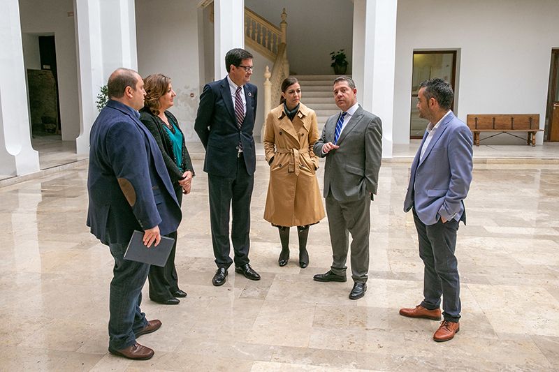 Franco destaca “la buena progresión” que llevan las obras del futuro Parador de Molina