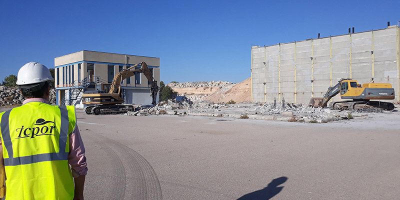 ICPOR inicia los trabajos para la futura planta de piensos de Montalbo