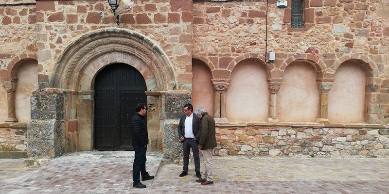 La Diputación de Guadalajara invierte 700.000 € en arreglar tramos deteriorados de carreteras en el entorno de Atienza y el Alto Rey