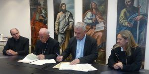 La Diputación de Guadalajara y el Obispado firman dos convenios para restauración de iglesias y promoción del Museo de Arte Antiguo de Sigüenza