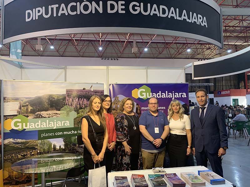 La Diputación promociona el turismo de Guadalajara en la Feria de Muestras y Pueblos (FERMASA) de Granada