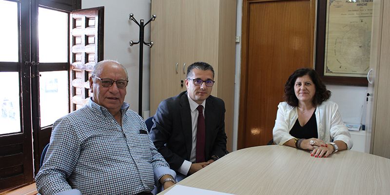 La presidenta de CEOE-Cepyme Guadalajara y el alcalde de Horche estudian acciones conjuntas ante los continuos cortes de luz