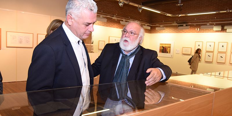 La Sala de Arte “Antonio Pérez” acoge hasta el 7 de diciembre una exposición de obras de Jorge Oteiza