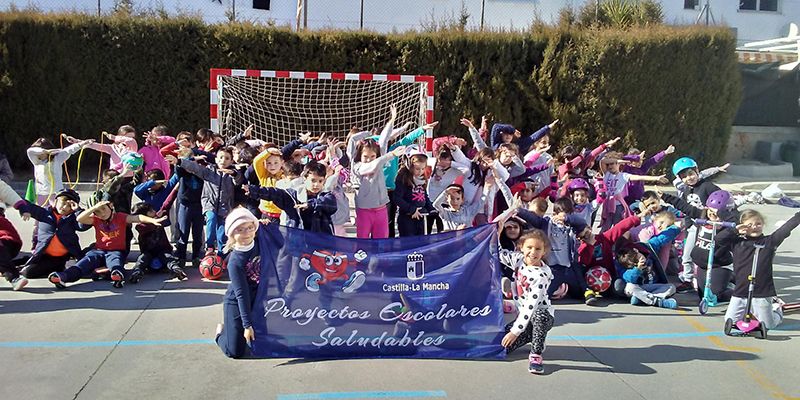 Más 80.000 alumnos y alumnas de 191 centros docentes públicos de la región participan este curso en los Proyectos Escolares Saludables (PES)