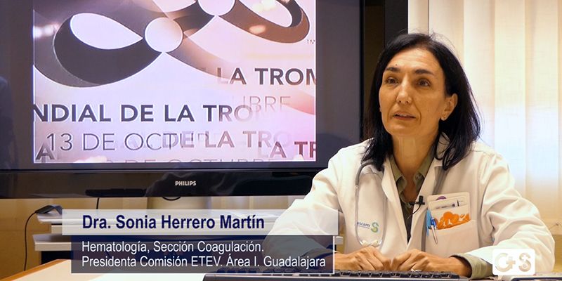 Profesionales del Hospital de Guadalajara elaboran un vídeo con el que dar a conocer y apoyar la prevención de la enfermedad tromboembólica