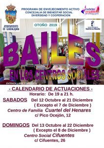 A partir del sábado 12 de octubre, arranca en Guadalajara la nueva edición de los Bailes de Otoño 2 A partir del sábado 12 de octubre, arranca en Guadalajara la nueva edición de los Bailes de Otoño