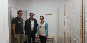 Rodrigo Molina visita la demarcación de los Agentes Medioambientales de Villalba de la Sierra ubicada en Sotos