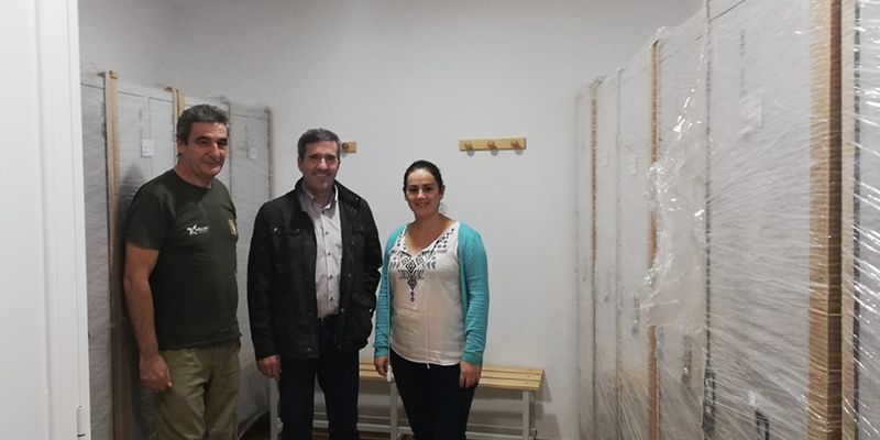 Rodrigo Molina visita la demarcación de los Agentes Medioambientales de Villalba de la Sierra ubicada en Sotos