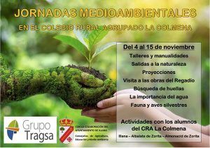 Tragsa y el Ayuntamiento de Illana organizan dos semanas de talleres medioambientales para los escolares de la zona