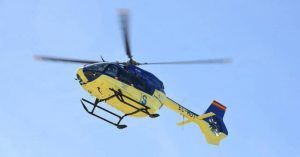 Helicóptero medicalizado.